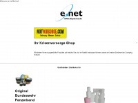 enet-systems.de Webseite Vorschau