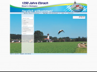ebrach.com Webseite Vorschau