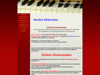 einfach-klavier-spielen.de Webseite Vorschau