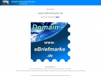 ebriefmarke.de Webseite Vorschau