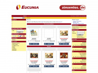 eucunia.com Webseite Vorschau