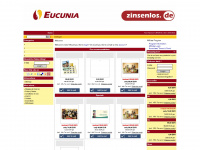 eucunia.de Webseite Vorschau