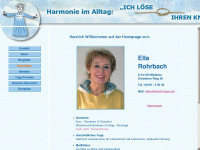 ellarohrbach.de Webseite Vorschau