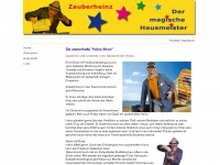 zauberheinz.de Webseite Vorschau