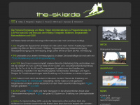 the-skier.de Webseite Vorschau