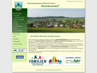 hinterhermsdorf.de Webseite Vorschau
