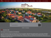 pension-marlis.de Webseite Vorschau