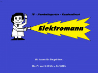 elektromann.de Webseite Vorschau