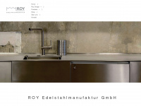 roy-edelstahl.com Webseite Vorschau