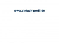 Einfach-profil.de