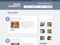 einfachekuchenrezepte.de Webseite Vorschau