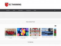 ec-thanning.de Webseite Vorschau