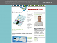 experimente-fuer-kinder.blogspot.com Webseite Vorschau