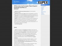 eupex.org Webseite Vorschau