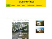 engfurter-weg.de Webseite Vorschau