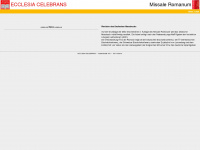 Ecclesia-celebrans.de