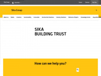 sika.com Webseite Vorschau