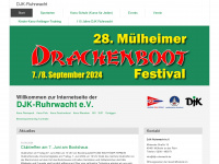 djk-ruhrwacht.de Webseite Vorschau