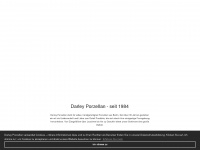 darley-porzellan.de Webseite Vorschau