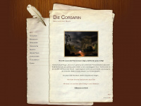 corsarin.de Webseite Vorschau