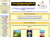 goodgameguide.de Webseite Vorschau