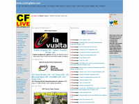 cyclingfans.com Webseite Vorschau