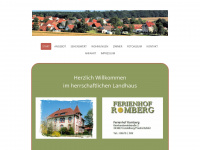 ferienhof-romberg.de Webseite Vorschau