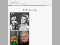andreas-wahler.com Webseite Vorschau