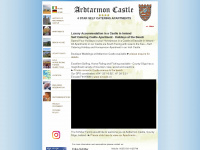 ardtarmoncastle.com Webseite Vorschau