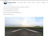 flugplatz-melle.de Webseite Vorschau