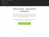 expo-outline.de Webseite Vorschau