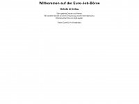 euro-job-boerse.net Webseite Vorschau