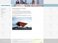 expo2010-shanghai.info Webseite Vorschau