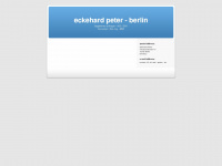 eckehard-peter.de Webseite Vorschau