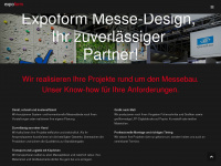 expoformdesign.de Webseite Vorschau