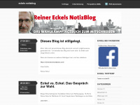 eckelsnotizblog.wordpress.com Webseite Vorschau