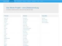 Worte-projekt.de