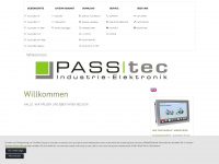 passtec.de Webseite Vorschau