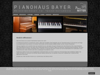 piano-bayer.de Webseite Vorschau
