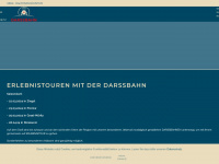 darssbahn.de Webseite Vorschau