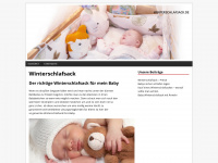 winterschlafsack.de Webseite Vorschau