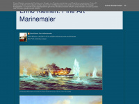 enno-kleinert-marinemaler.blogspot.com Webseite Vorschau