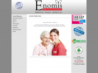 enomis-pflege.de Webseite Vorschau