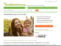 erstekinderbetreuung.de Webseite Vorschau