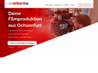 express-film.de Webseite Vorschau