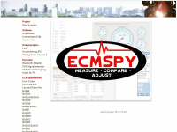 ecmspy.com Webseite Vorschau