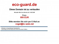 eco-guard.de Webseite Vorschau