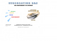 euroboating.de Webseite Vorschau