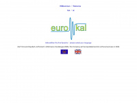eurocal.de Webseite Vorschau