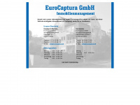 eurocaptura.de Webseite Vorschau